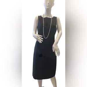 Black Label by Evan Picone Black Dress,
